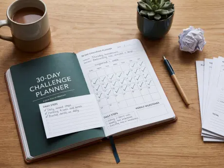 How to Structure a 30-Day Challenge You'll Actually Finish (Most People Get This Wrong)